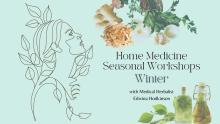 Winter Home Medicine workshop herbs berries infused oils