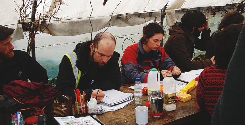 Northern School Permaculture design event at Incredible Farm 