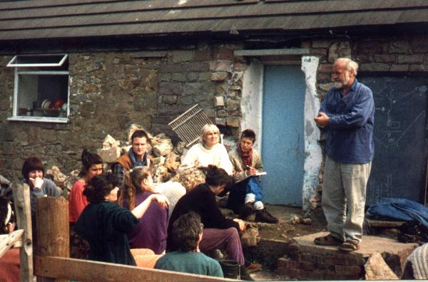 Bill Mollison teaches Permaculture at ragmans Lane