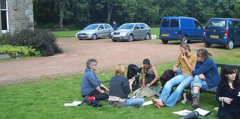 Northern School Permaculture Design Course is modular like this day at Wiston Lodge